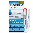 Clearblue Early Pregnancy Test Kit, At-home 7 Count (pack Of 1), White New. Price: $37.41.